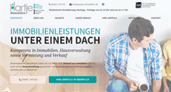 Desktop Screenshot of hartje-immobilien.de